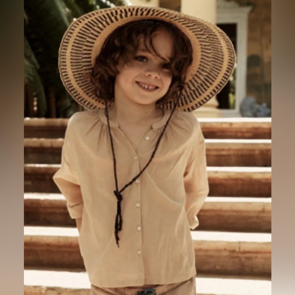 Doen Kids Unisex Orion Top in Magnolia 6